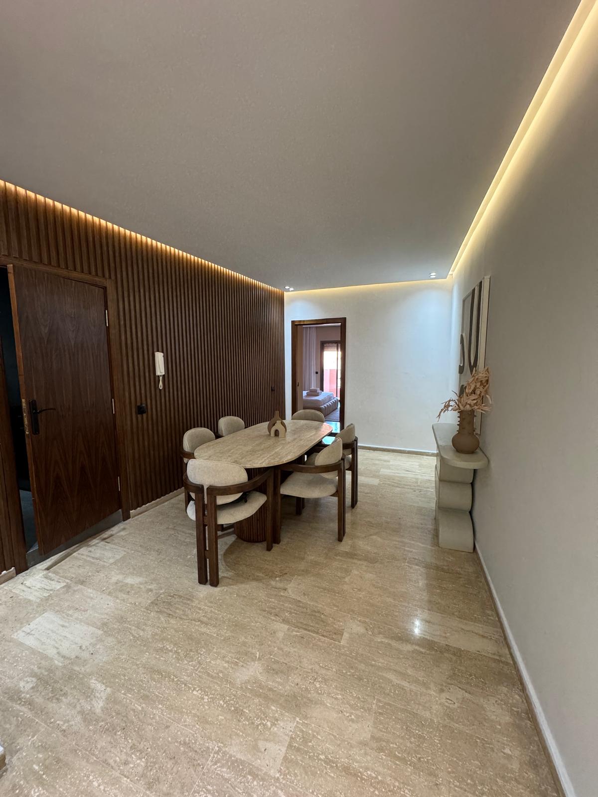 SUPERBE APPARTEMENT MEUBLÉ | MARRAKECH – DERRIÈRE CARRÉ EDEN À VENDRE