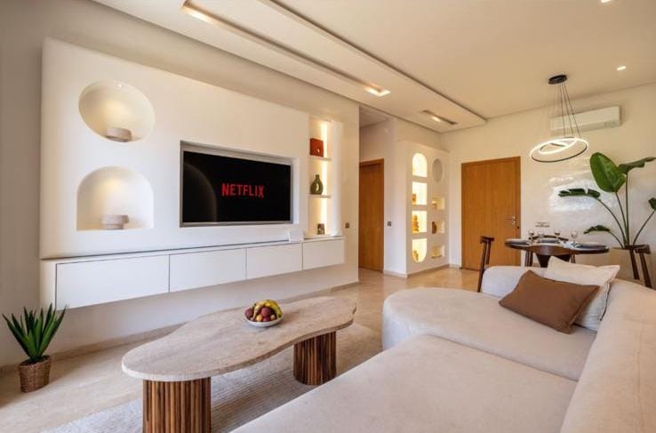 APPARTEMENT T3 MEUBLÉ | PRESTIGIA – MARRAKECH / À LOUER