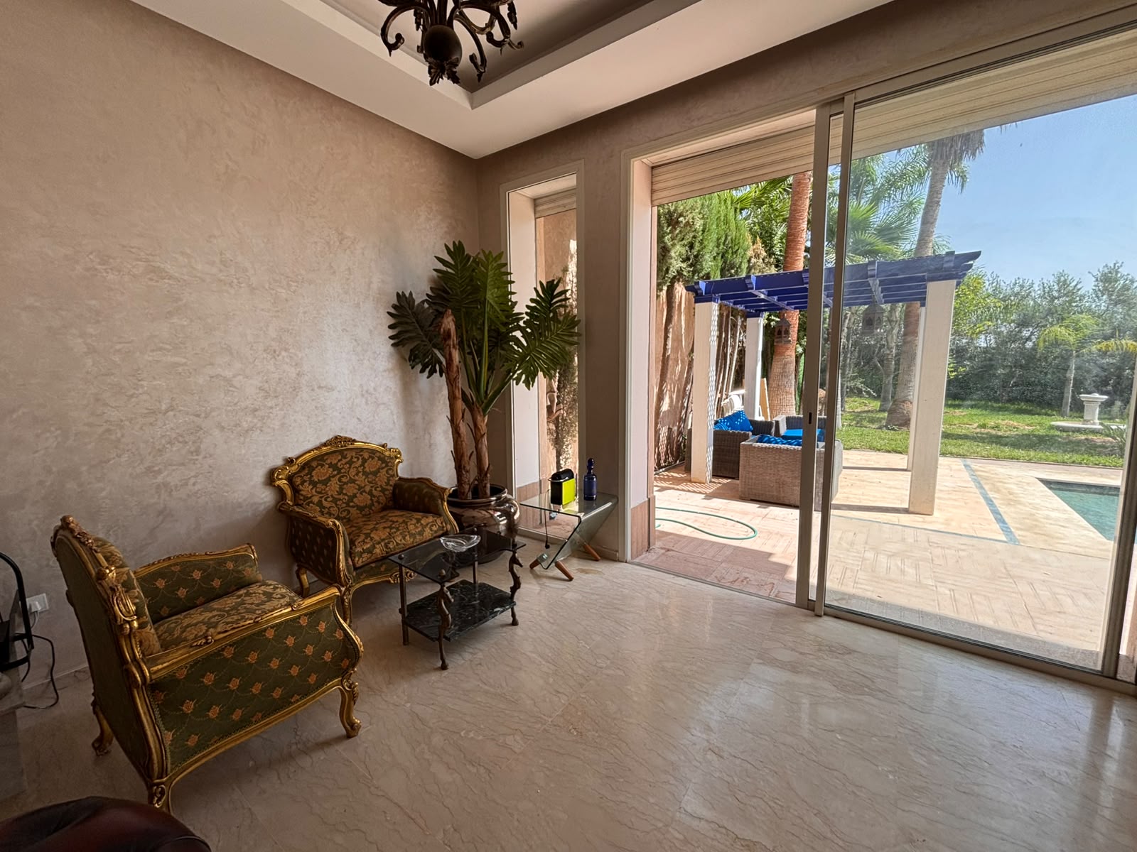 Superbe Villa Front de Golf – À Louer (Argan Golf Resort) / Marrakech