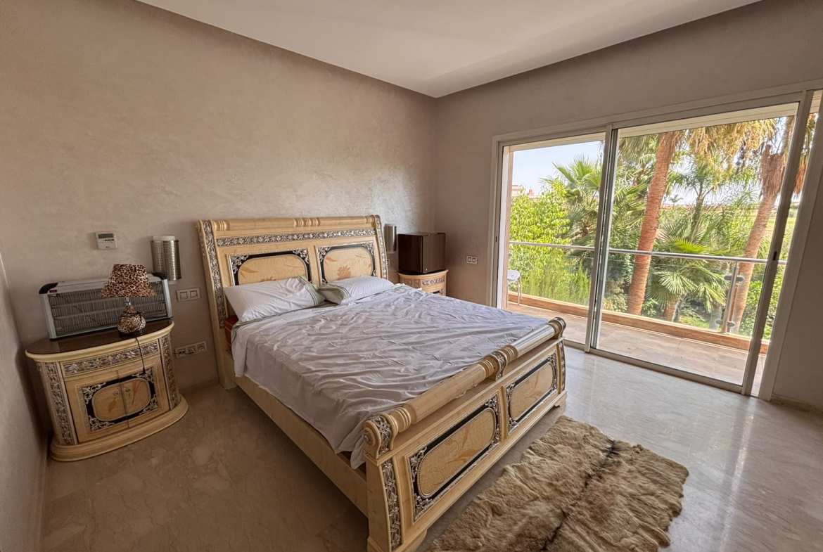 Superbe Villa Front de Golf – À Louer (Argan Golf Resort) / Marrakech