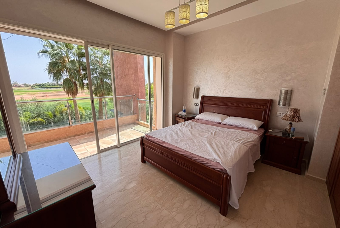 Superbe Villa Front de Golf – À Louer (Argan Golf Resort) / Marrakech