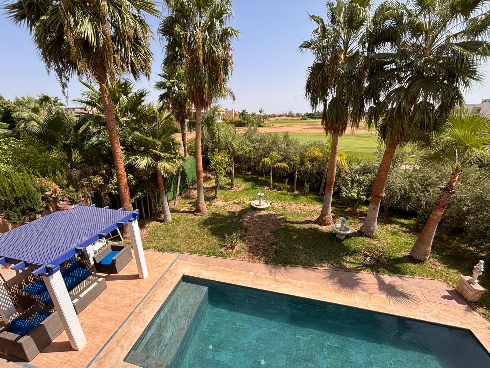 Superbe Villa Front de Golf – À Louer (Argan Golf Resort) / Marrakech