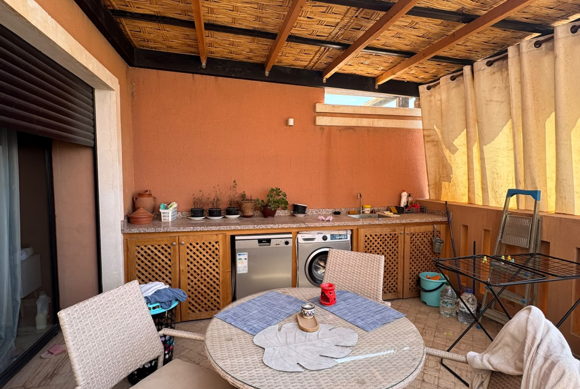 Chic Appart meublé a louer avec Terrasse & Superbe Vue