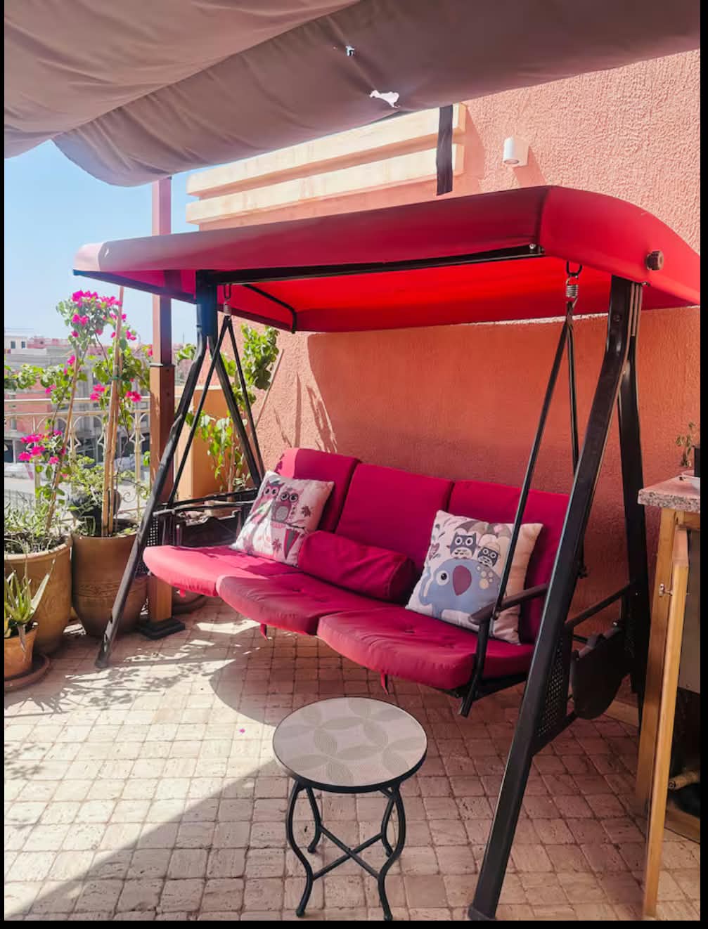 Chic Appart meublé a louer avec Terrasse & Superbe Vue