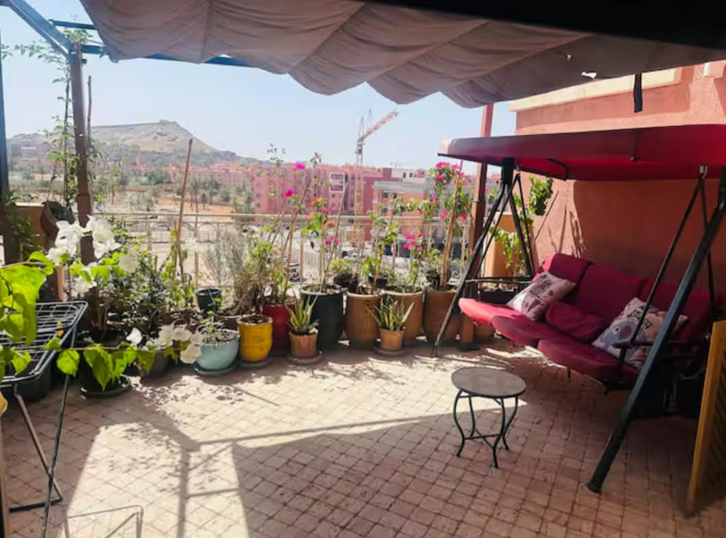 Chic Appart meublé a louer avec Terrasse & Superbe Vue