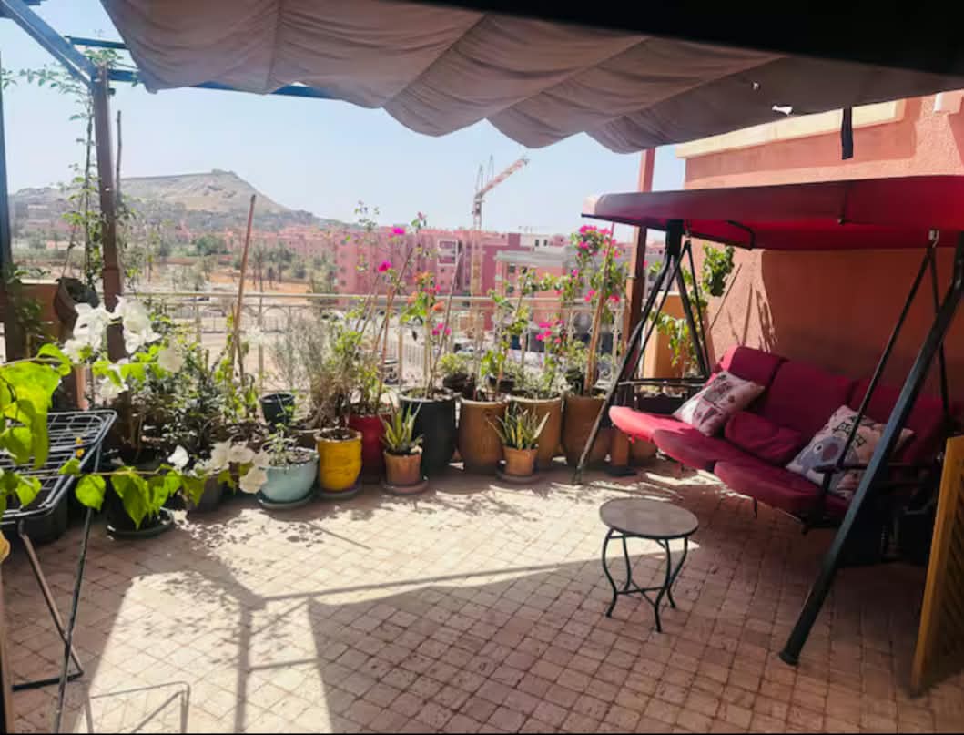 Chic Appart meublé a louer avec Terrasse & Superbe Vue