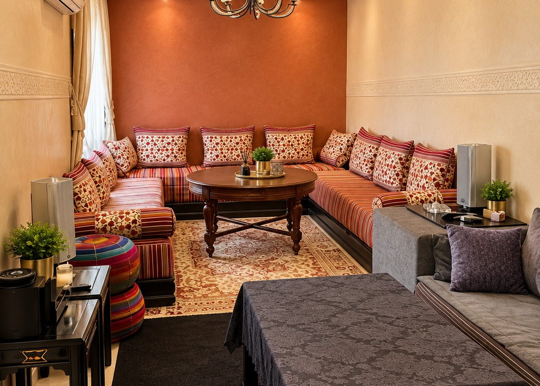 BEL APPARTEMENT À LOUER – LONGUE DURÉE / GUELIZ