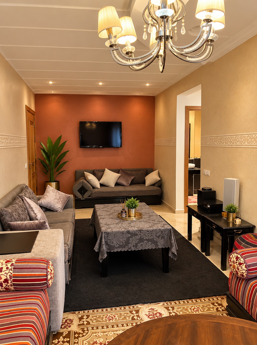 BEL APPARTEMENT À LOUER – LONGUE DURÉE / GUELIZ
