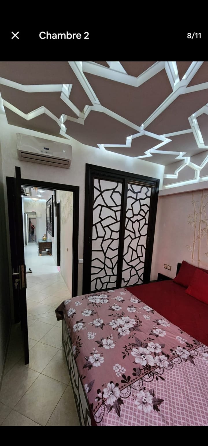  Superbe Appartement 2 Chambres à Louer – Jnane Awrad