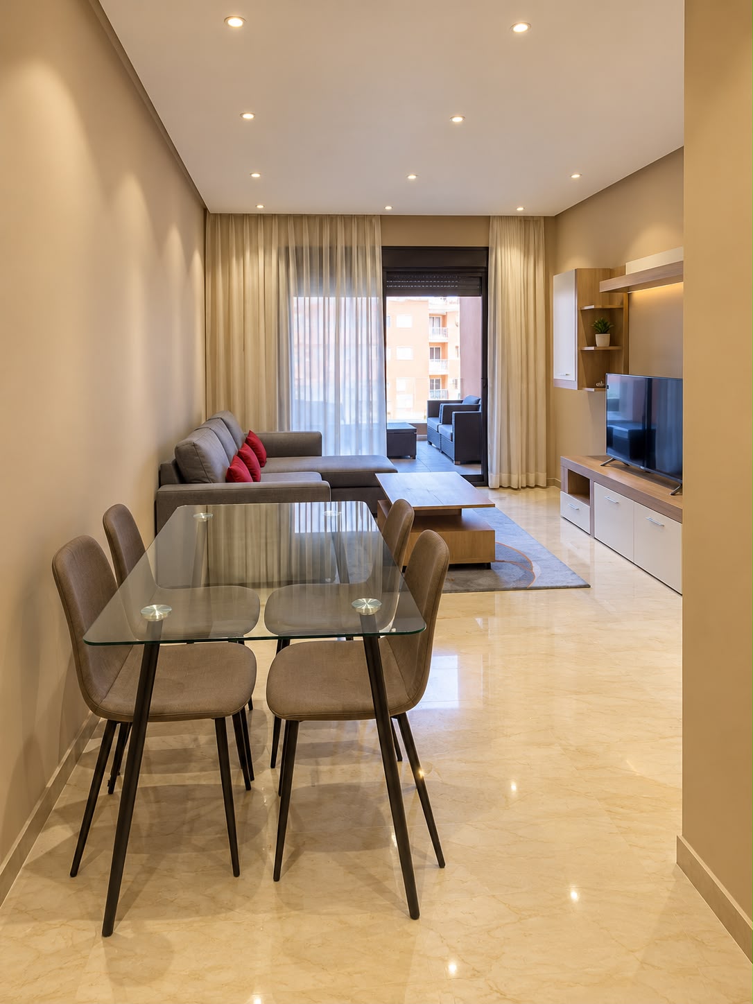 Appartement Haut Standing avec Grandes Terrasses – Camp El Ghoul, Guéliz