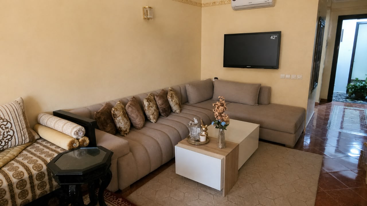 Appartement 3 Chambres avec Sous-Location Autorisée – Mabrouka