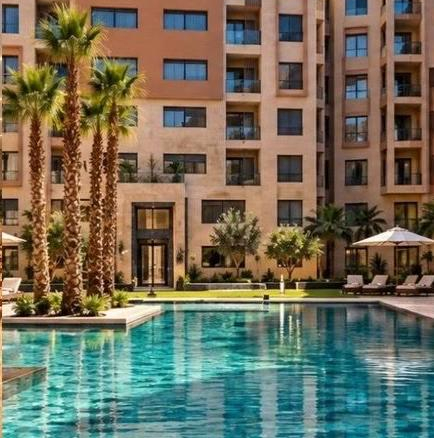 Appartement de Prestige Inédit 90 m² /à Louer – Guéliz