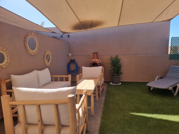 APPARTEMENT 2 CHAMBRES AVEC TERRASSE À ASSIF -À LOUER