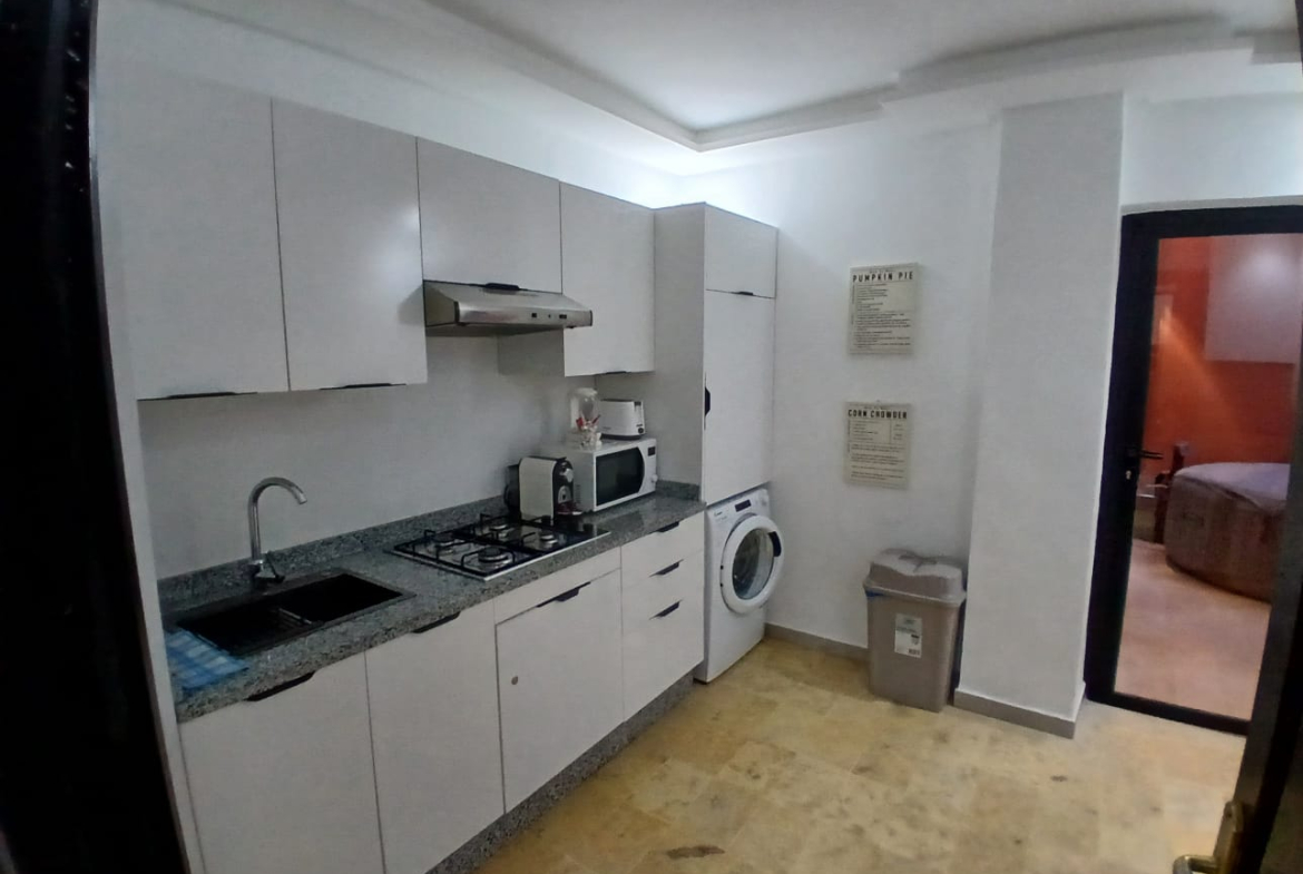 DUPLEX EN REZ-DE-CHAUSSÉE AU CŒUR DE GUÉLIZ- À LOUER