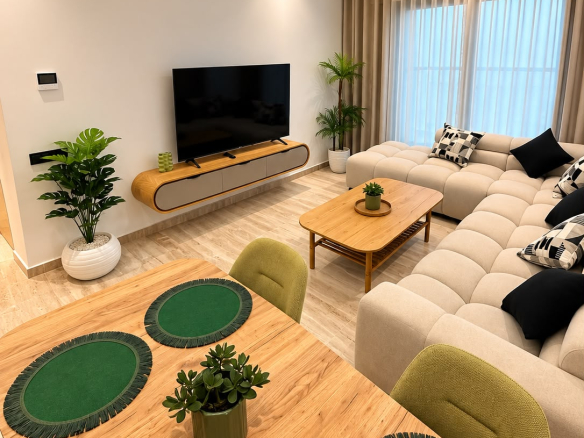 APPARTEMENT DE LUXE MEUBLÉ AVEC PISCINE -À LOUER