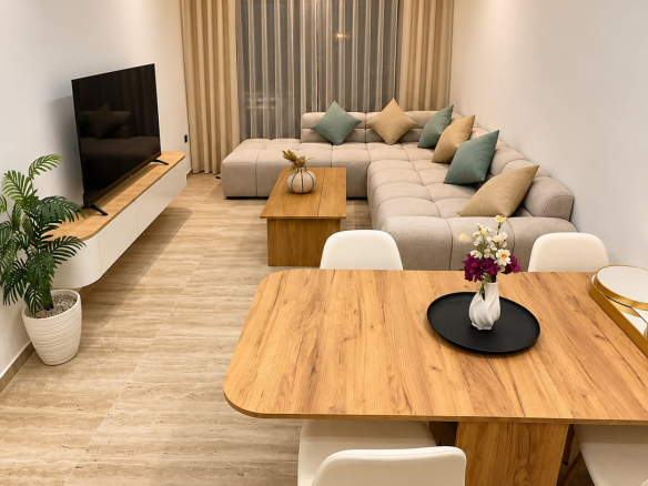Bel appartement meublé a Guéliz, à proximité de la gare -À LOUER