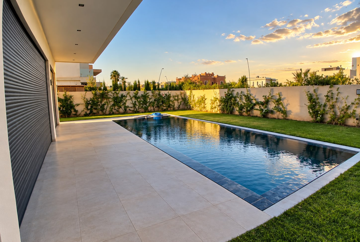 VILLA NEUVE MEUBLÉE À VENDRE – GOLF NOURIA, MARRAKECH