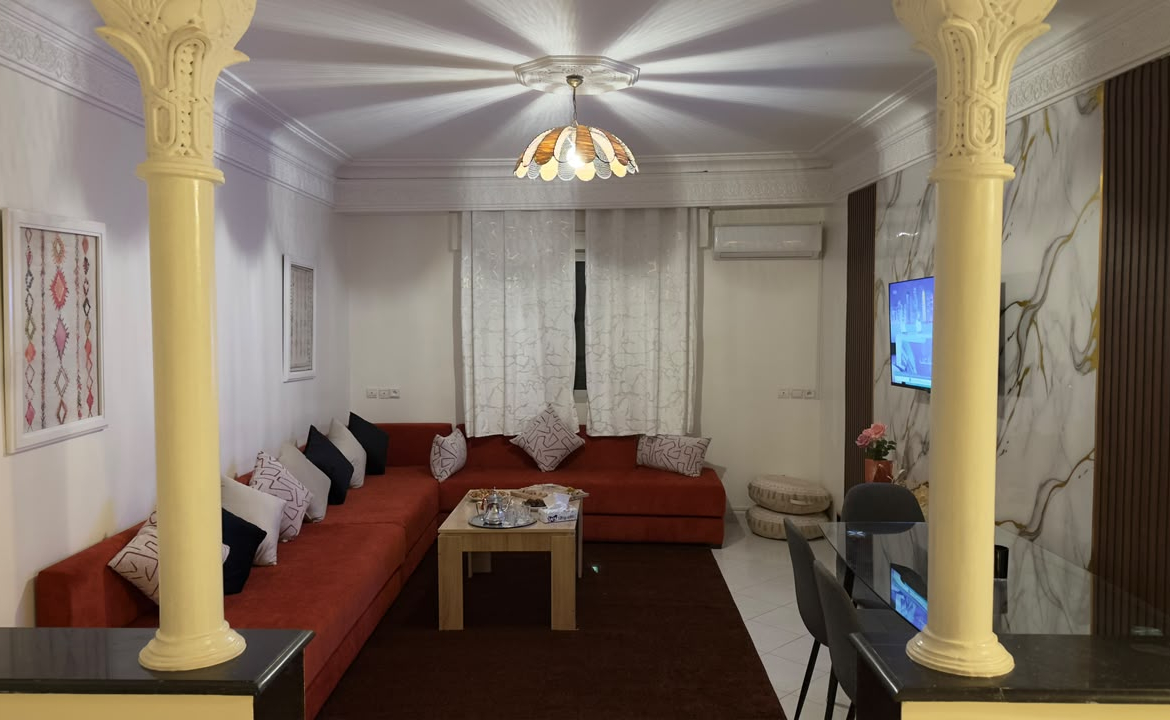 Appartement meublé à louer – Guéliz, Marrakech