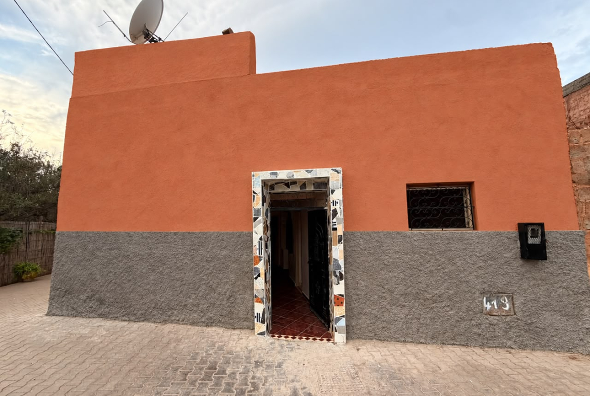 MAISON ROUTE OURIKA, À CÔTÉ DE BLADNA – À LOUER